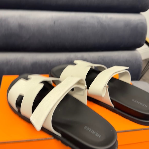 HERMES CHYPRE MEN SANDAL new NEVER USED - Picture 2 of 6
